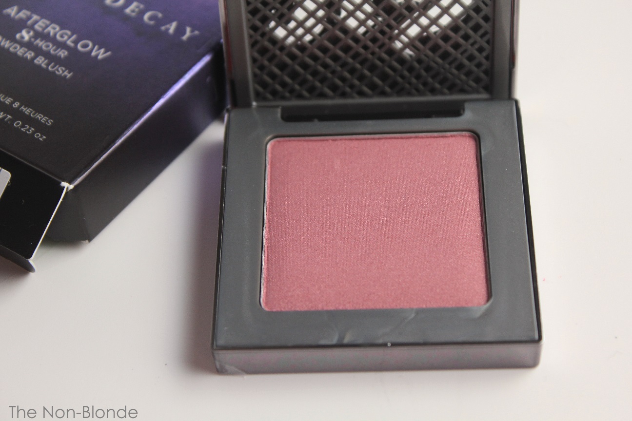 Urban Decay Afterglow 8-Hour Powder Blush In Rapture | The Non-Blonde