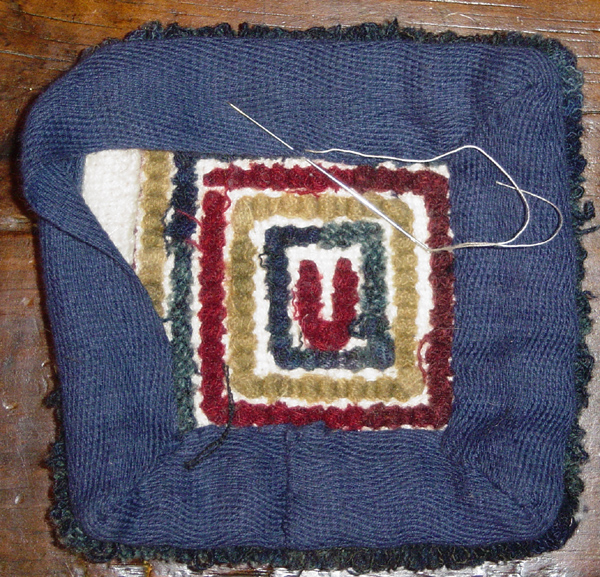 The Wooly Red Rug Rug Hooking...Finishing Techniques