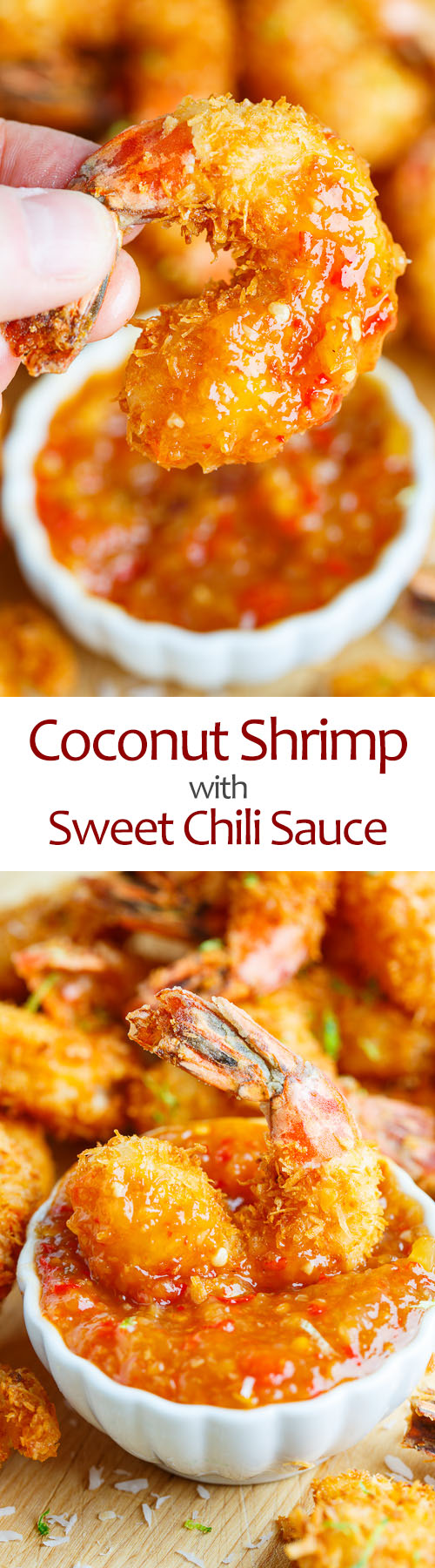 Coconut Shrimp with Sweet Chili Sauce on Closet Cooking