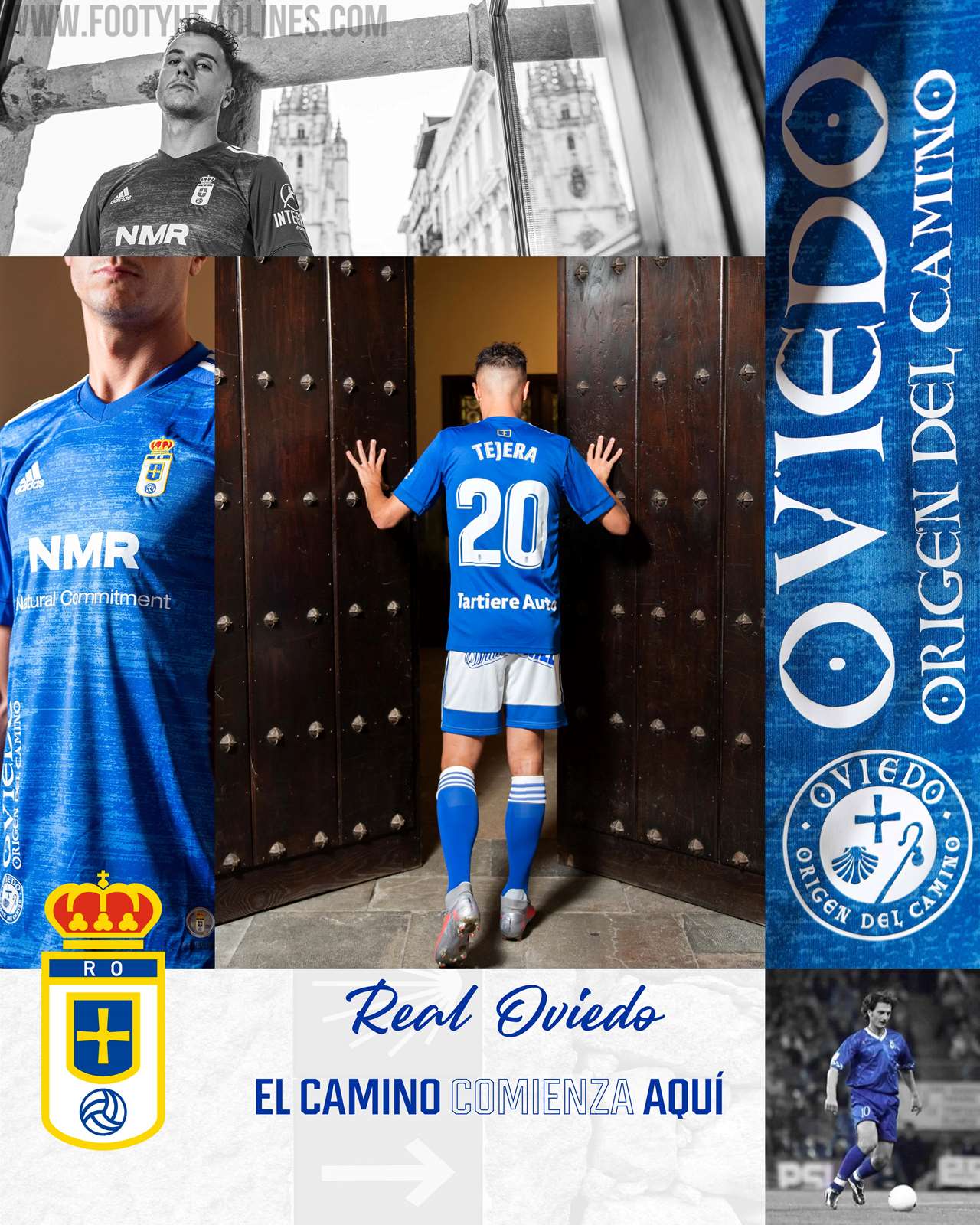 Real Oviedo 2021 Home & Away Kits Revealed Footy Headlines