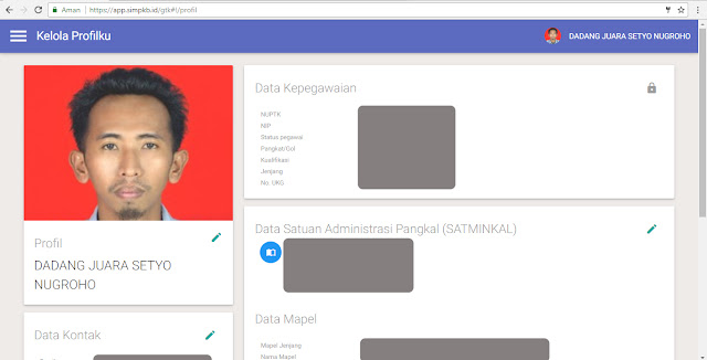 Panduan Cara Edit / Ubah Foto Profil di Aplikasi SIM PKB