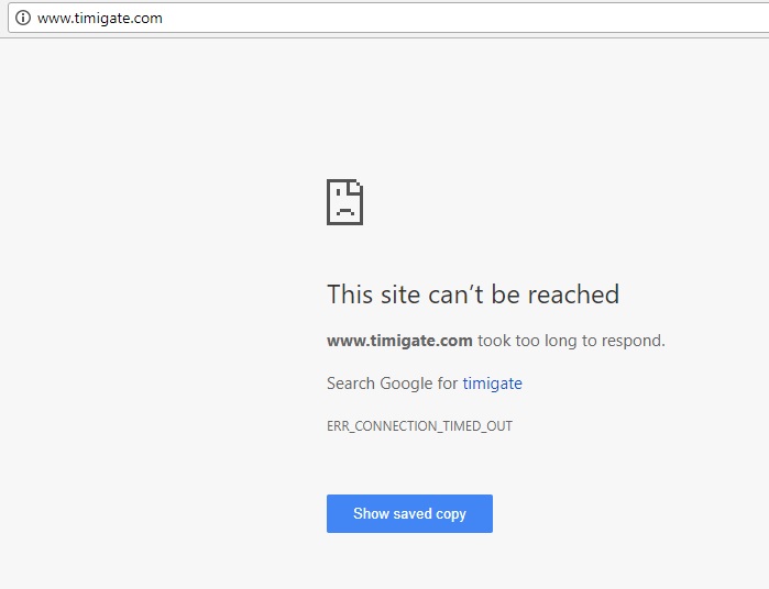 Why some websites are not opening in Chrome?