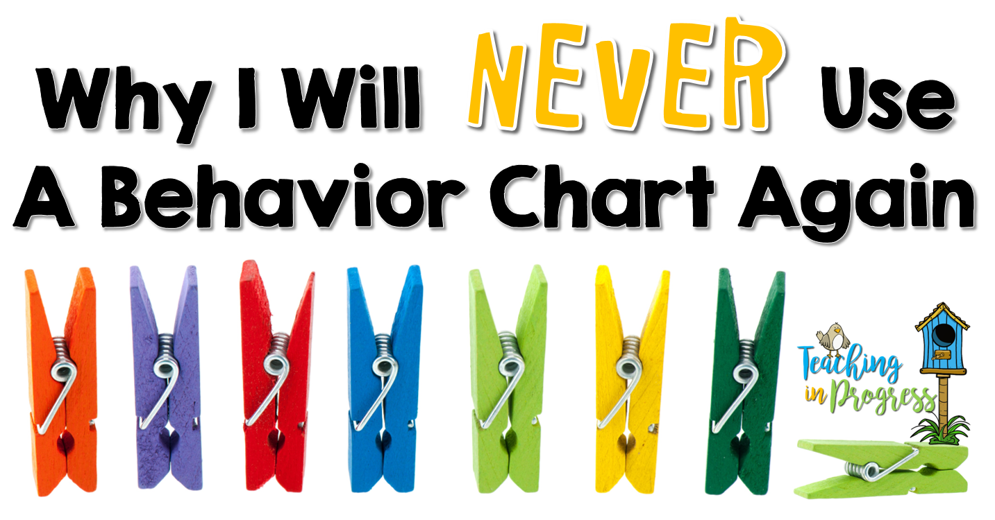 Pre K Behavior Chart