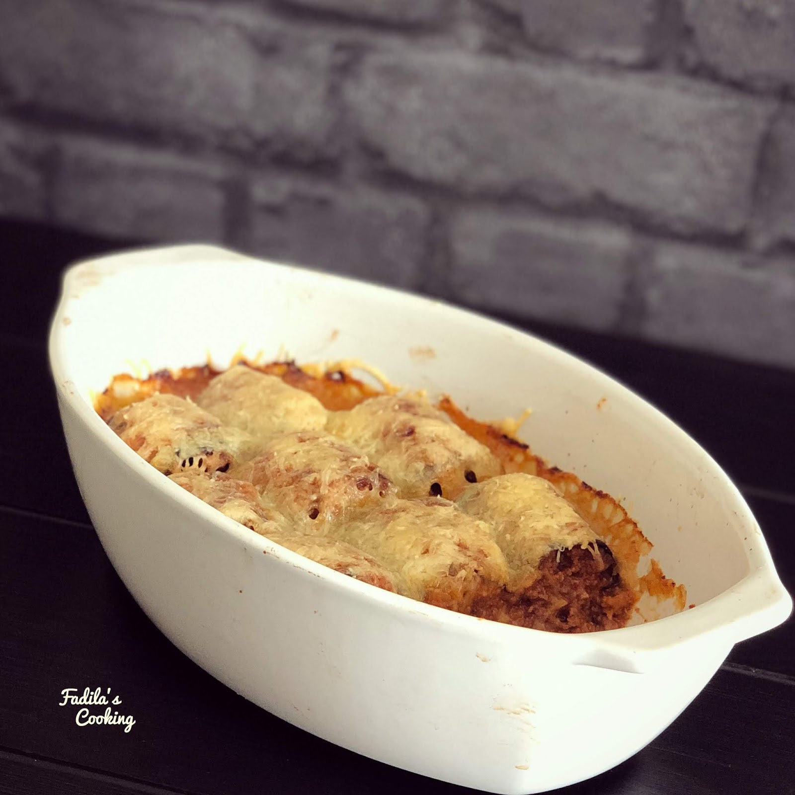 Fadila's Cooking Gratin Aubergine Viande Hachée (recette Thermomix