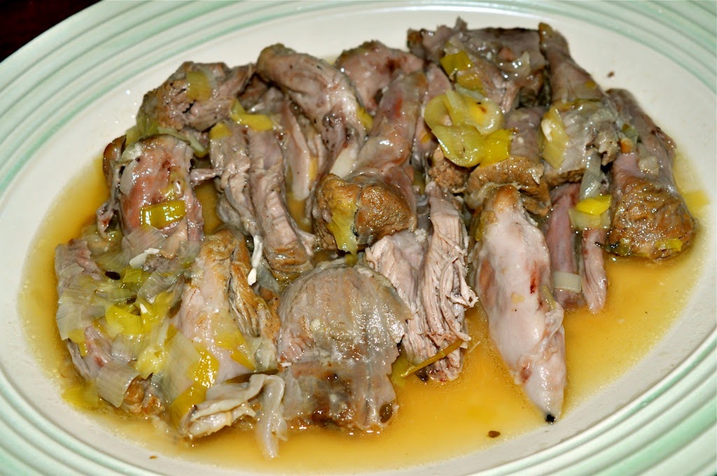 Mister Meatball Whole braised veal shanks