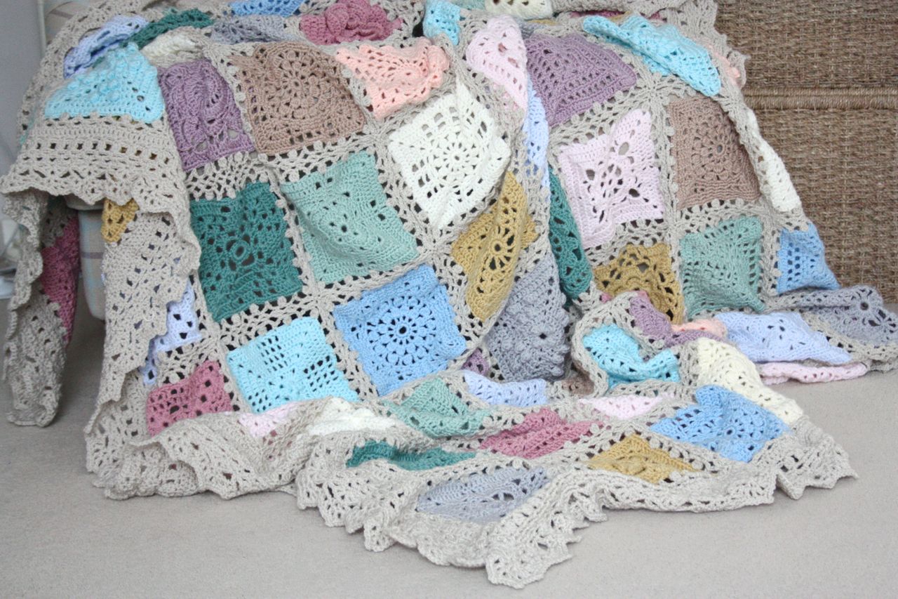 Vintage Sampler Blanket