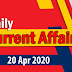Kerala PSC Daily Malayalam Current Affairs 20 Apr 2020