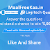 Logitech Quiz Answer & Win Rs 5000 (Answer Added)