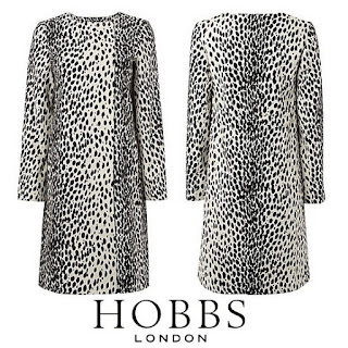 Kate Middleton in HOBBS Animal Print Coat 