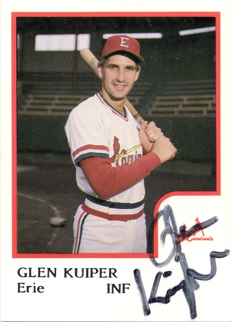 1986 PROCARDS PROJECT GLEN KUIPER