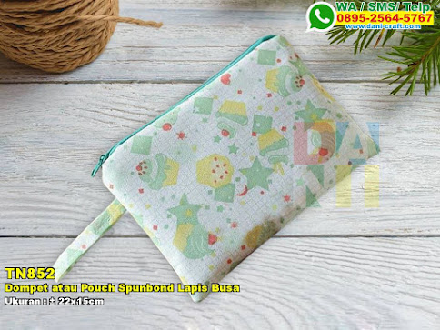 Dompet Atau Pouch Spunbond Lapis Busa