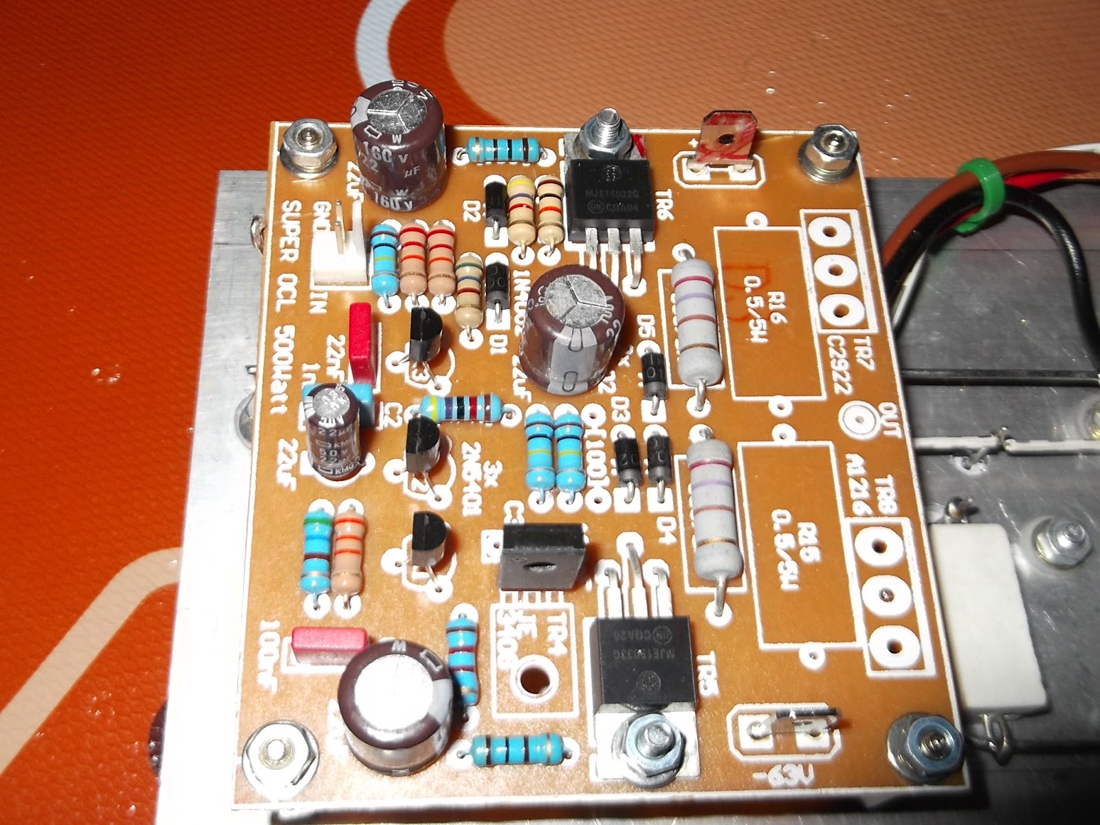 power lifier ocl 500w circuit electronic circuit power lifier ocl 500w circuit electronic circuit