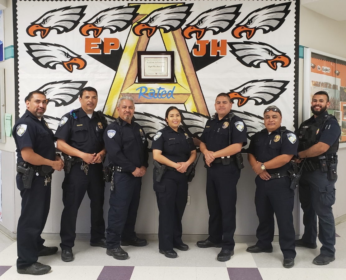 Eagle Pass ISD - iVision: EPISD Police Department Congratulates Officer