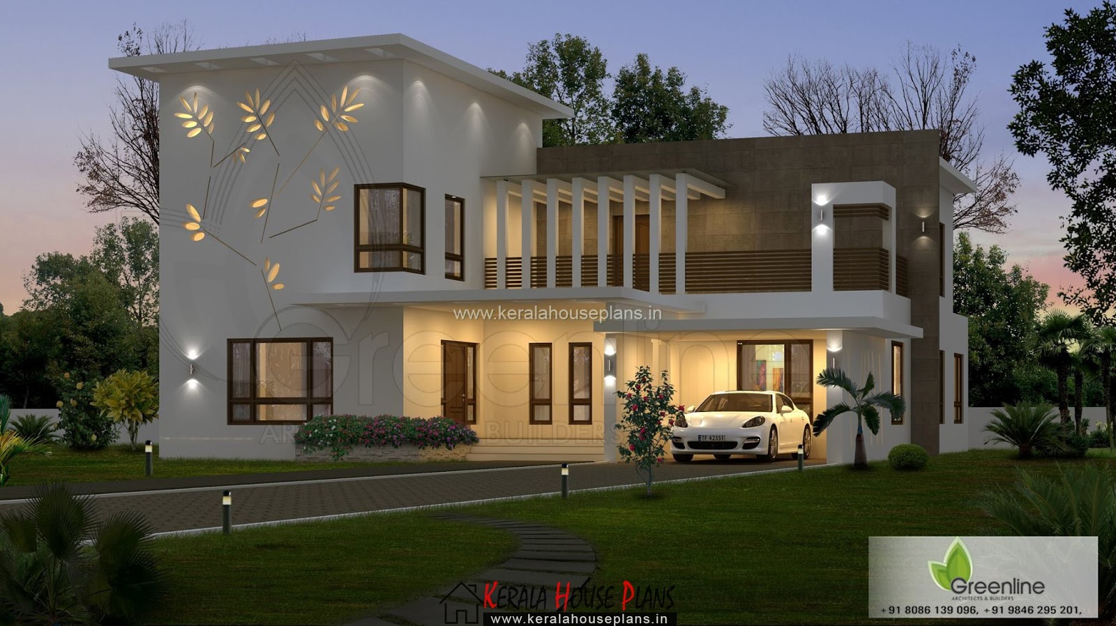 Simple contemporary house plan in kerala