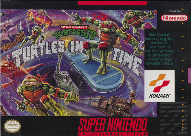 Teenage Mutant Ninja Turtles: Turtles in Time Teenage Mutant Ninja Turtles: Turtles in Time - Portada