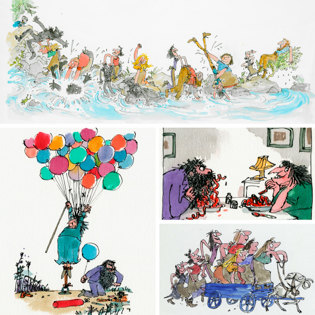 Quentin Blake: Inside Stories at the Laing Art Gallery in Newcastle