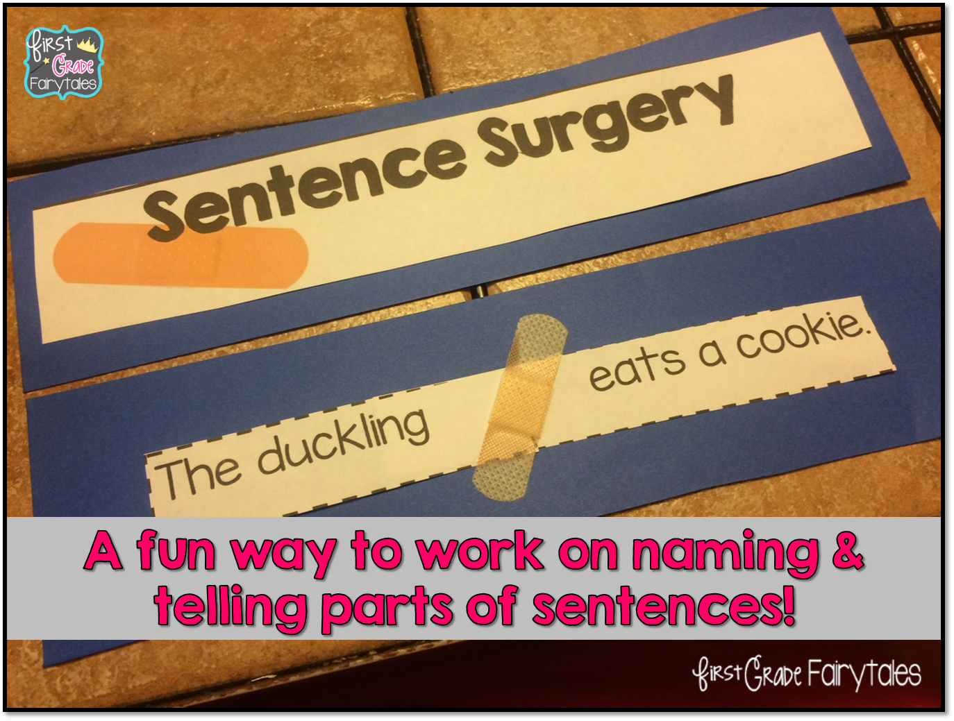 first-grade-fairytales-sentence-surgery-naming-telling-parts-freebie