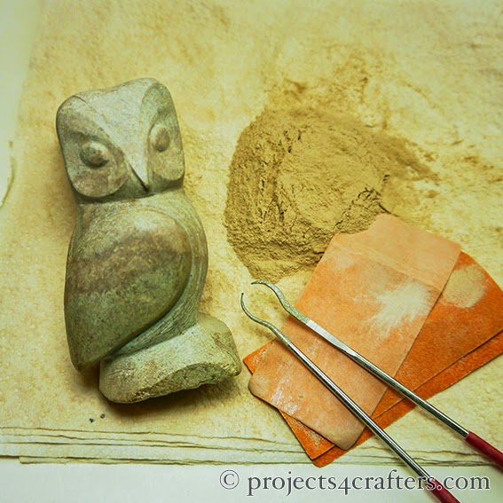 How to carve a soapstone owl...
