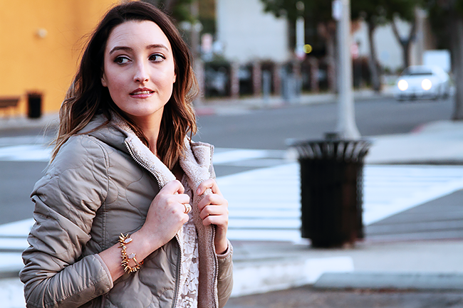 Casual Chic with Uniqlo Quilted Parka & Skinny Jeans Casual Chic with Uniqlo Quilted Parka & Skinny Jeans
