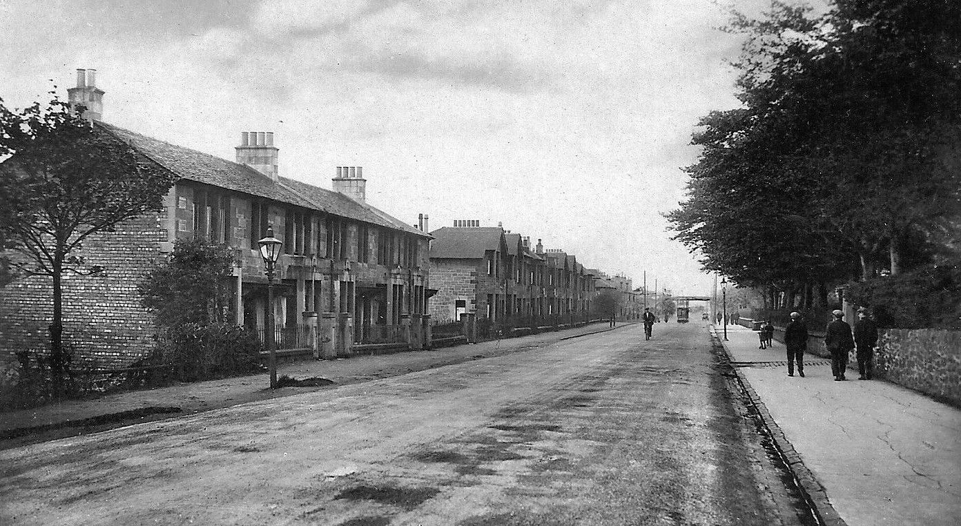 Tour Scotland Old Photograph Forrest Street Airdrie Scotland