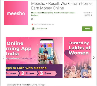 Meesho App To Make Money App To Make Money