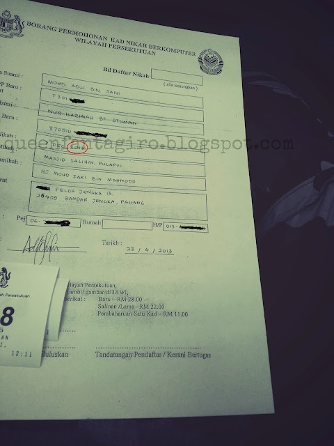 kad nikah di jawi