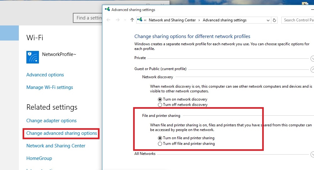 Change options перевод.