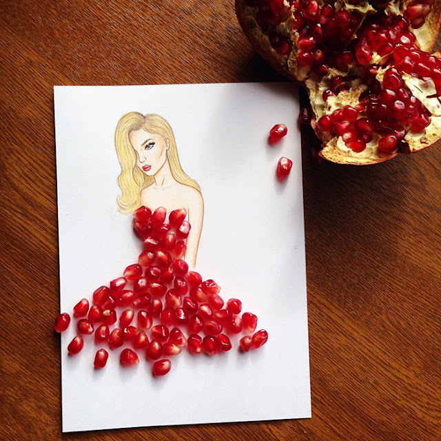 beautiful cut-out dresses with everyday object