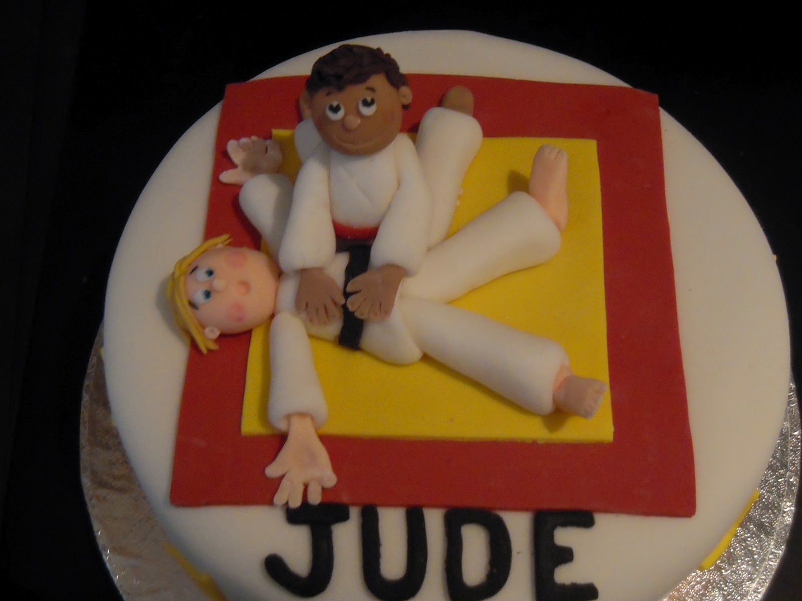 Eileen Atkinson's Celebration Cakes Judo Birthday cake