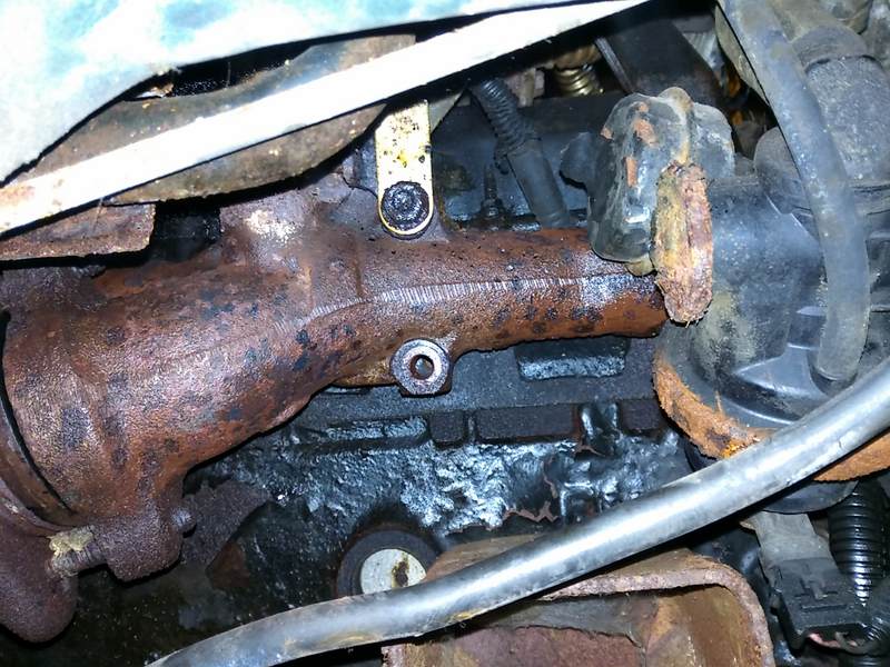 Pontiac firebird Ttop 1991 3.1L restoration project. Exhaust