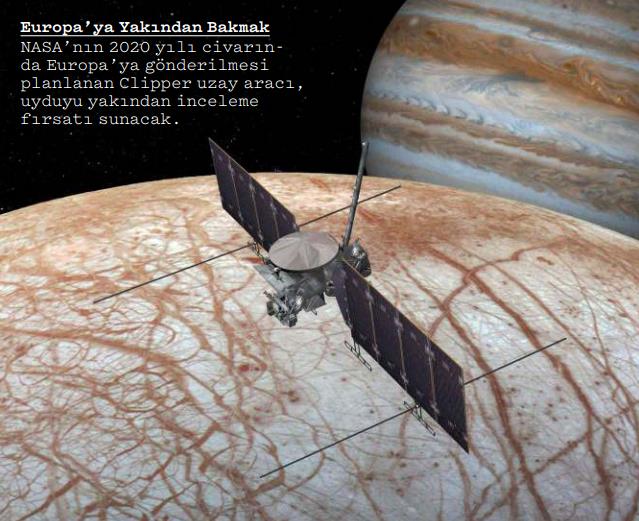 Su Bulunma İhtimali Yüksek Olan Gezegenler: EUROPA / Jüpiter
