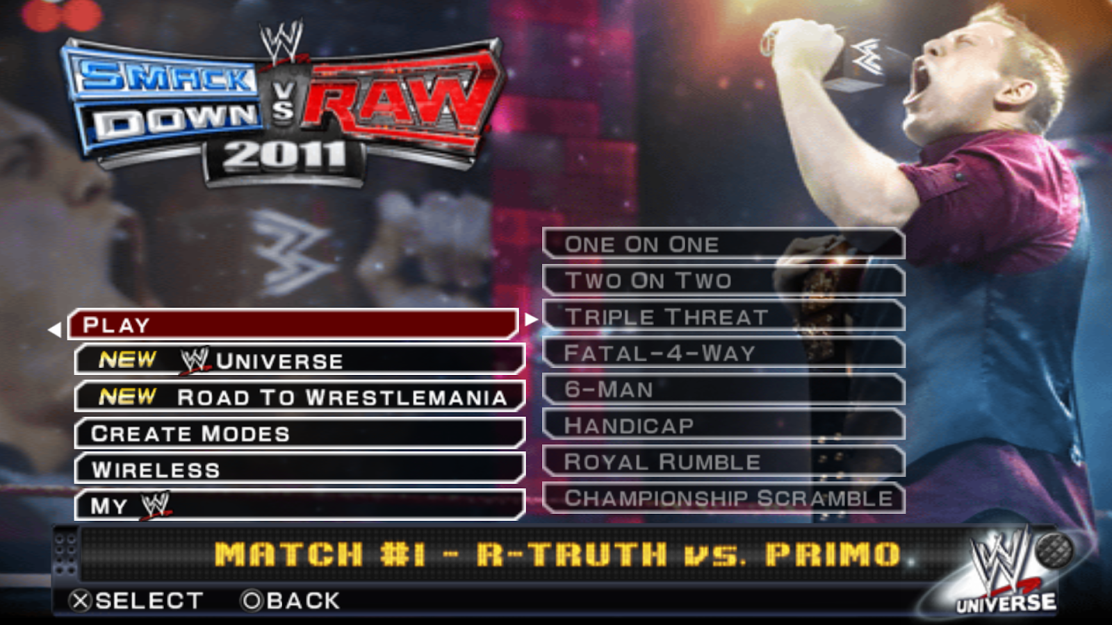 WWE SmackDown vs. RAW 2011 (PSP)