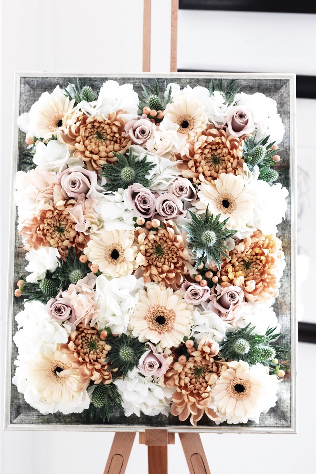 Frame of flowers Fabienne Egger picture frame of flowers