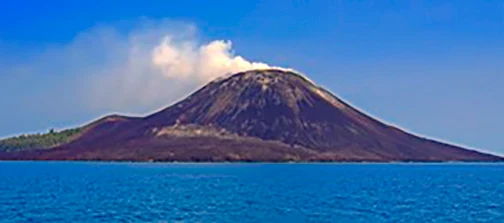 Gambar Anak Krakatau Di Lampung
