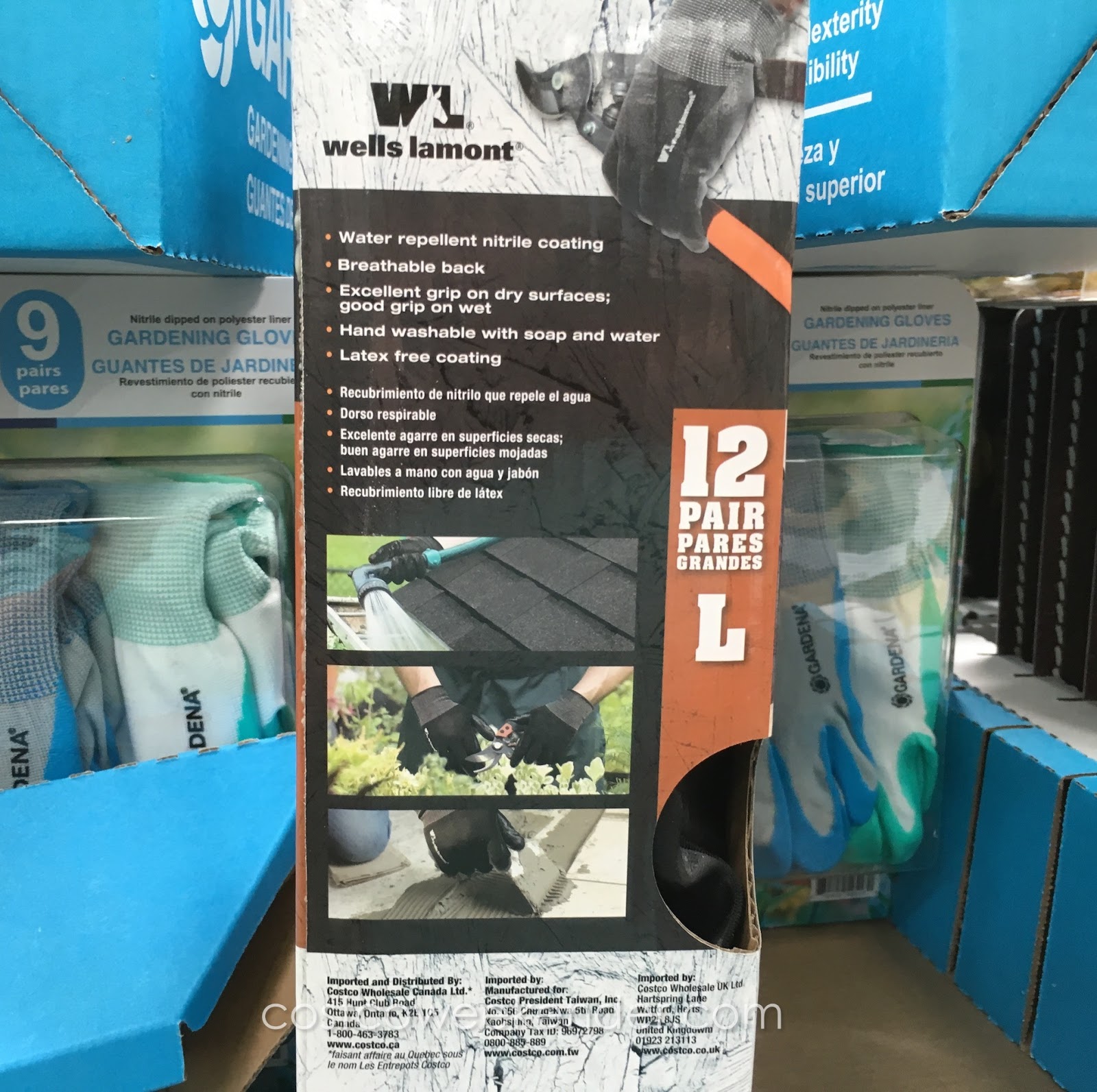 Wells Lamont Men's Nitrile Work Gloves (12 pairs) Costco Weekender