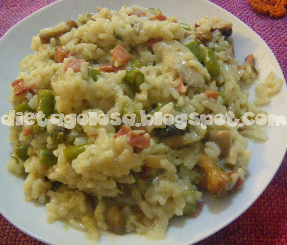 Dieta golosa Risotto alla certosina e Liliata