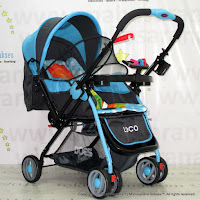 Does DS-236H Loco Baby Stroller Front Facing Rear