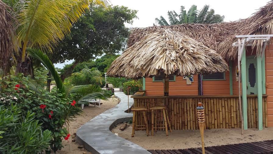 Caribbean Beach Cabanas — Ready for high season! 46 Remaxvipbelize: View from Sol of the casita