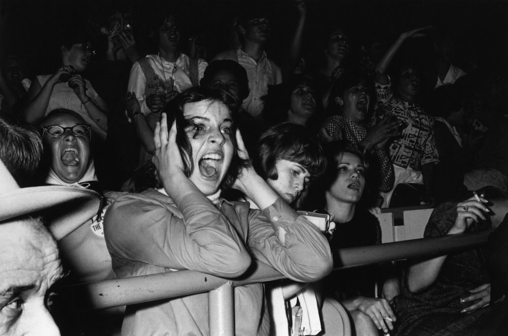 Image result for images of women shrieking at rock concerts