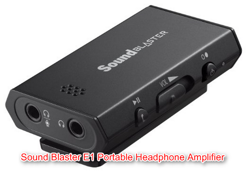 Sound Blaster E1 Portable Headphone Amplifer