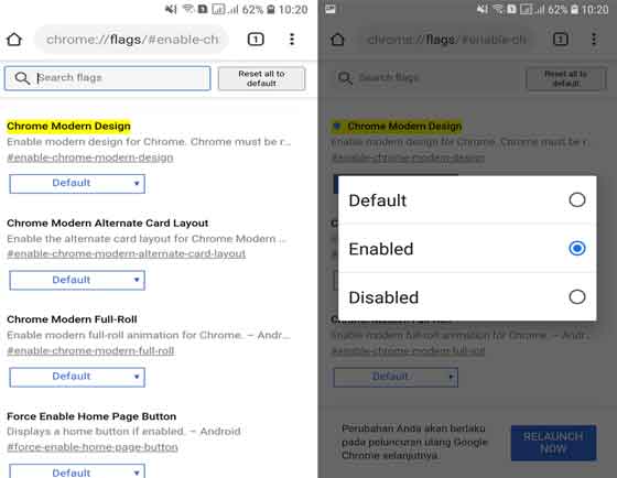 google chrome modern design tips dan trik google chrome seluler android dan ios