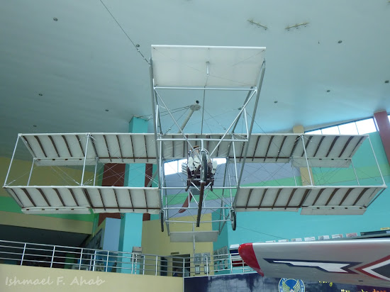Replica of Wright Brother's first successfully flying airplane in PAF Aerospace Museum