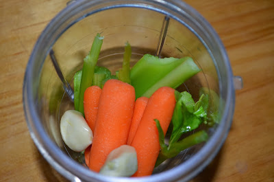 Vegetables for stock flavoring Photo by Trisha Field