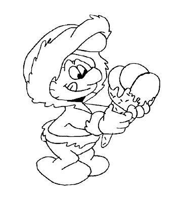 Smurf Coloring Pages,smurf