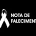 Nota de falecimento. Dona Zélia Ribeiro Santos