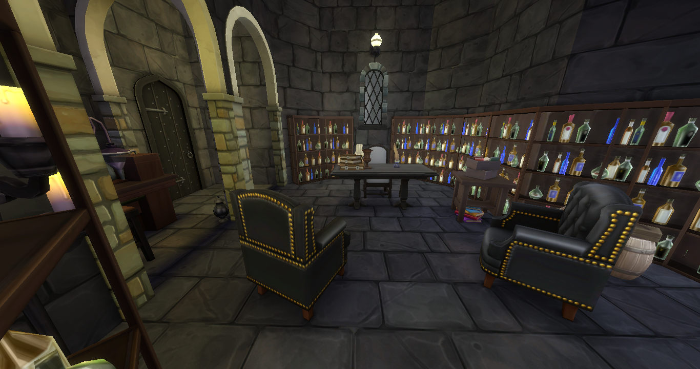 Hogwarts The Sims 4 ปราสาทฮอกวอตส์ The Sims 4