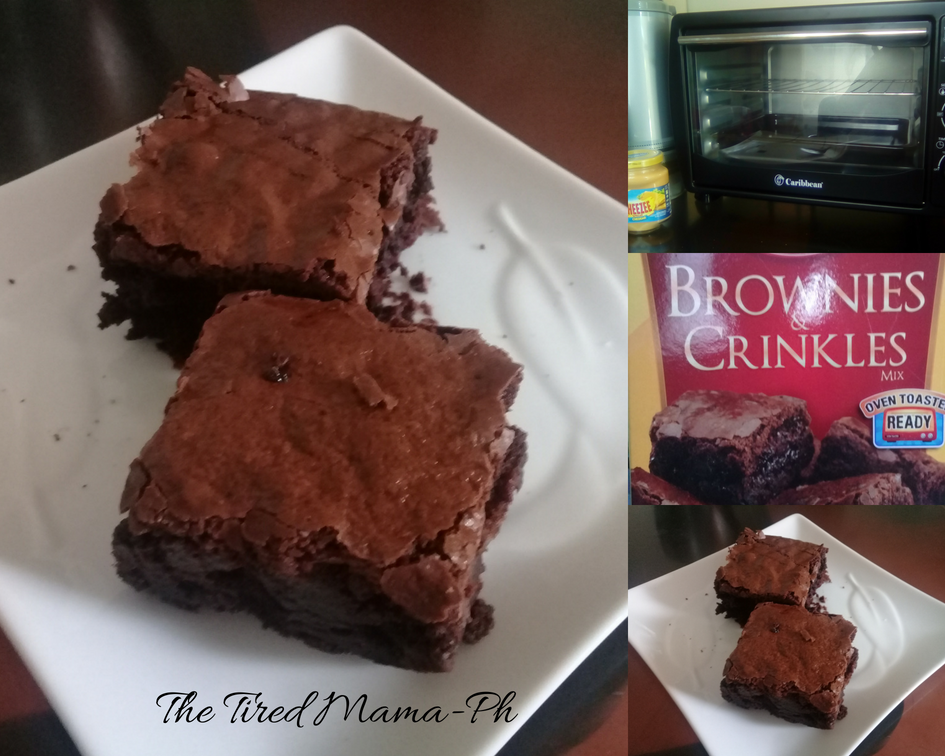 Simple Oven Toaster Fudge Chocolate Brownies Recipe