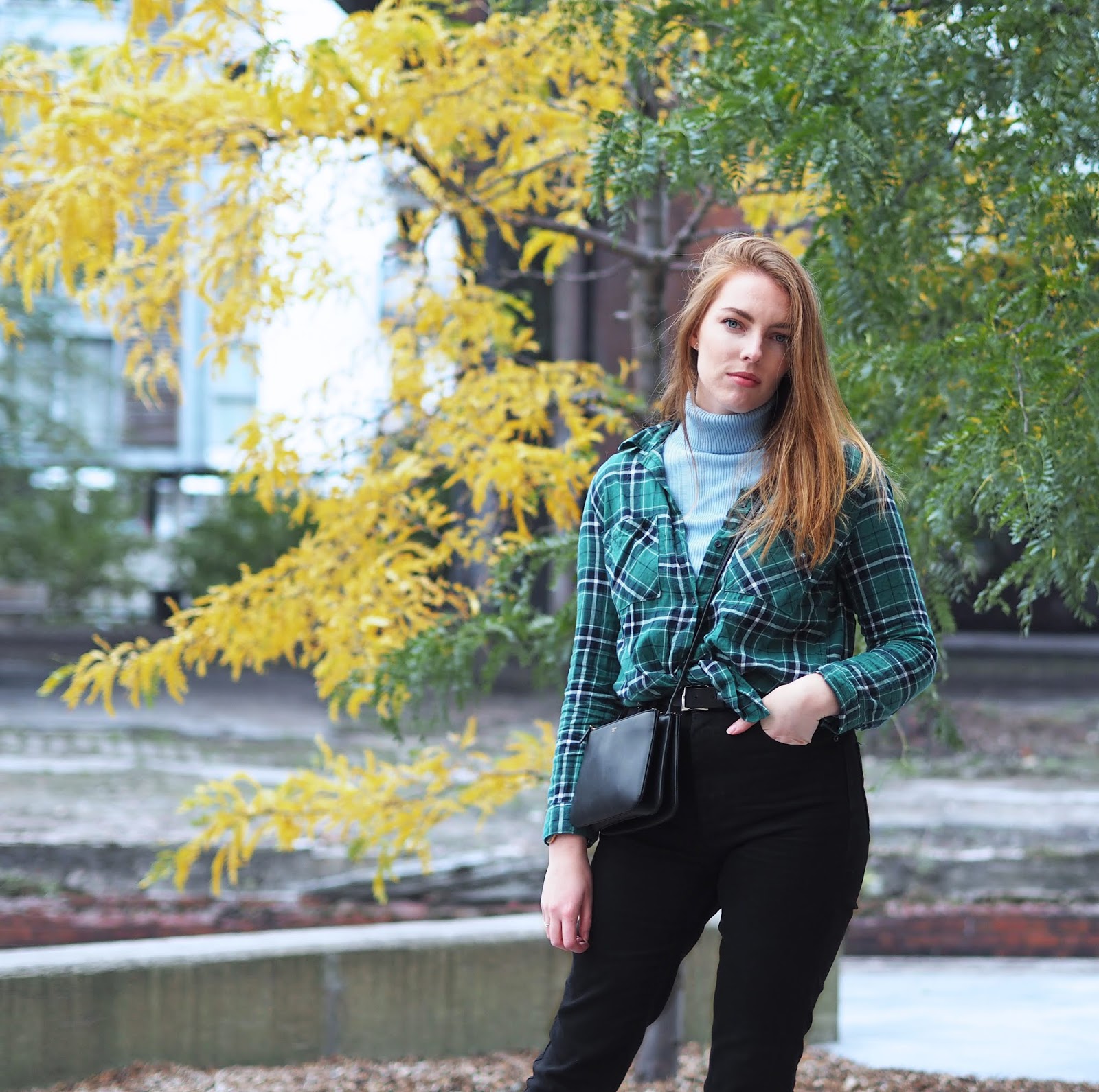 H&M conscious lumberjack shirt