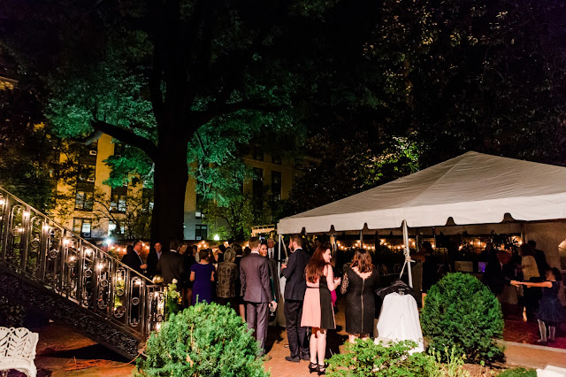 A night time DC wedding at the DACOR Bacon House photographed by Heather Ryan Photography