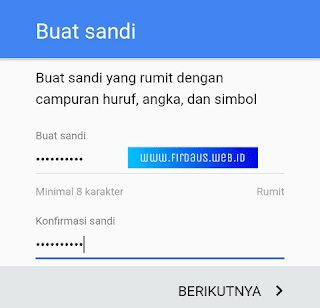 Password/sandi Gmail